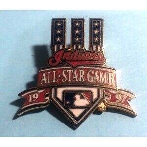 1997 Cleveland Indians MLB All Star game pin